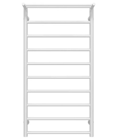 Полотенцесушитель водяной Deffi Терма П10 500х1000 нижнее подключение черный C.TE.100.50.10.B.A