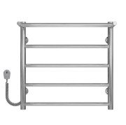 Электрический полотенцесушитель Deffi Терма П5 500х500 левое подключение хром C.TE.50.50.5.E.C.L.5