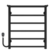 Электрический полотенцесушитель Deffi Терма П6 500х600 левое подключение черный C.TE.60.50.6.E.B.L.5