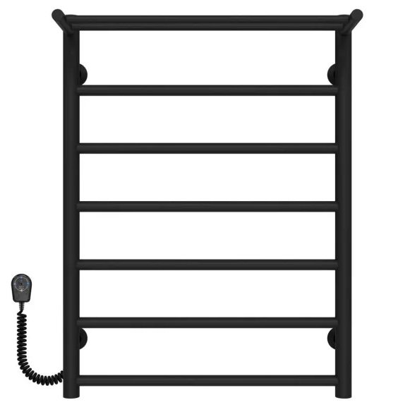 Электрический полотенцесушитель Deffi Терма П7 500х700 левое подключение черный C.TE.70.50.7.E.B.L.5