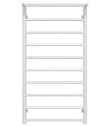 Полотенцесушитель водяной Deffi Терма П10 500х1000 боковое правое подключение белый C.TE.100.50.10.W.C