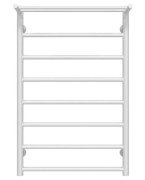 Полотенцесушитель водяной Deffi Терма П7 500х700 боковое правое подключение белый C.TE.80.50.8.W.C