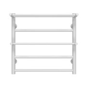 Полотенцесушитель водяной Deffi Терма Плюс П5 500х500 нижнее подключение белый C.TA.50.50.5.W.A