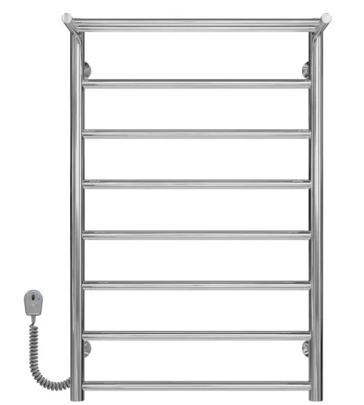 Электрический полотенцесушитель Deffi Терма П8 500х800 левое подключение хром C.TE.80.50.8.E.C.L.5