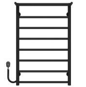 Електрична сушарка для рушників Deffi Терма П8 500х800 ліве підключення чорний C.TE.80.50.8.E.B.L.5