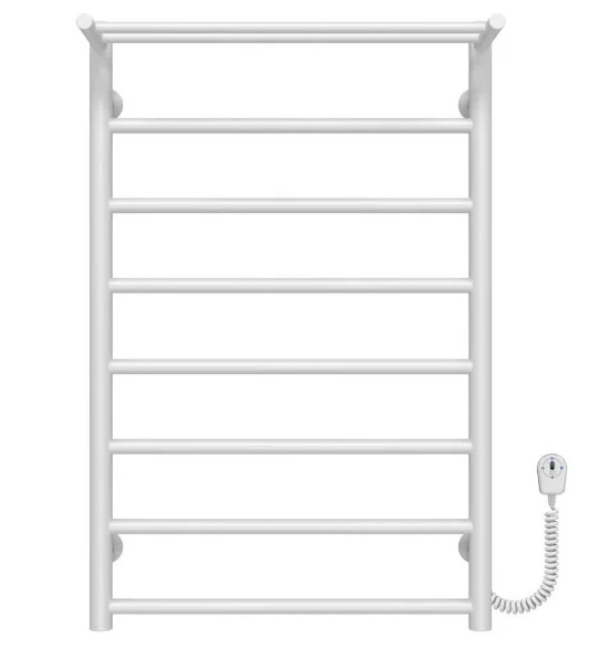 Электрический полотенцесушитель Deffi Терма П8 500х800 правое подключение белый C.TE.80.50.8.E.W.R.5