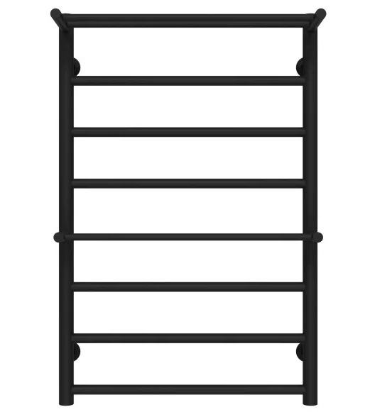 Сушка для рушників водяна Deffi Терма Плюс П8 500х800 нижнє підключення чорний C.TA.80.50.8.B.A