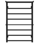 Сушка для рушників водяна Deffi Терма Плюс П8 500х800 нижнє підключення чорний C.TA.80.50.8.B.A