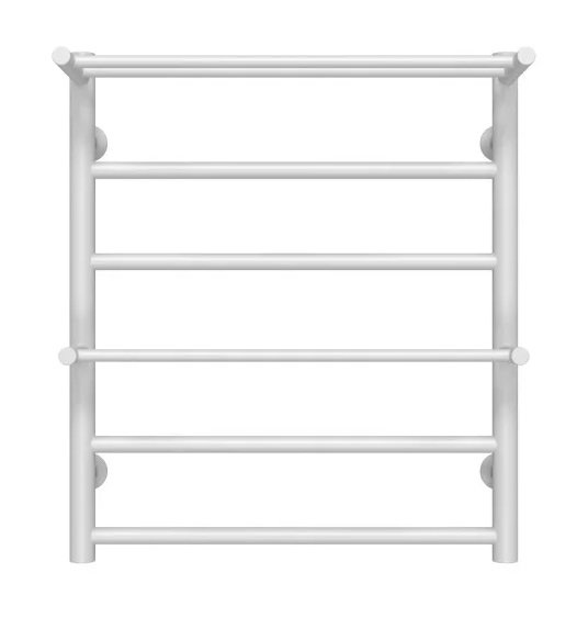 Сушка для рушників водяна Deffi Терма Плюс П6 500х600 нижнє підключення білий C.TA.60.50.6.W.A