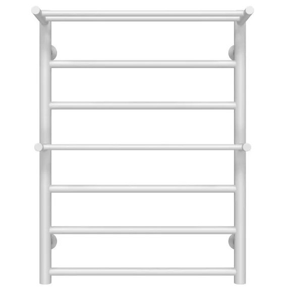 Полотенцесушитель водяной Deffi Терма Плюс П7 500х700 нижнее подключение белый C.TA.70.50.7.W.A