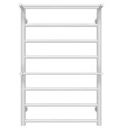 Полотенцесушитель водяной Deffi Терма Плюс П8 500х800 боковое левое подключение белый C.TA.80.50.8.W.B