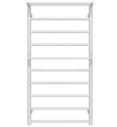 Полотенцесушитель водяной Deffi Терма Плюс П10 500х1000 нижнее подключение белый C.TA.100.50.10.W.A