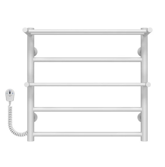 Електросушарка для рушників Deffi Терма Плюс П5 500х500 ліве підключення білий C.TA.50.50.5.E.W.L.5