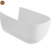 Наружный керамический корпус на унитаз или биде Hatria Abito керамика табак A0YXX829