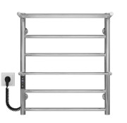 Електрична сушарка для рушників Deffi Терма Плюс П6 500х600 ліве підключення JD03 хром C.TA.60.50.6.E.C.L.1