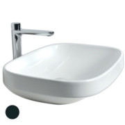 Раковина для ванной Hatria Abito 58x45 см фаянс черное дерево A0YXXA06