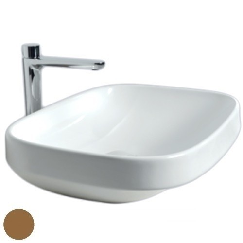 Раковина для ванної Hatria Abito 58x45 см фаянс табак A0YXXA29