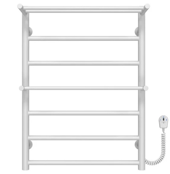 Электрический полотенцесушитель Deffi Терма Плюс П7 500х700 правое подключение белый C.TA.70.50.7.E.W.R.5