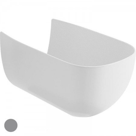 Зовнішній керамічний корпус на унітаз або біде Hatria Abito кераміка колір цемент A0YXX807