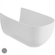 Наружный керамический корпус на унитаз или биде Hatria Abito керамика цвет цемент A0YXX807