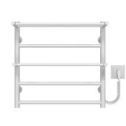 Электрический полотенцесушитель Deffi Терма Плюс П5 500х500 правое подключение WD03 белый C.TA.50.50.5.E.W.R.3