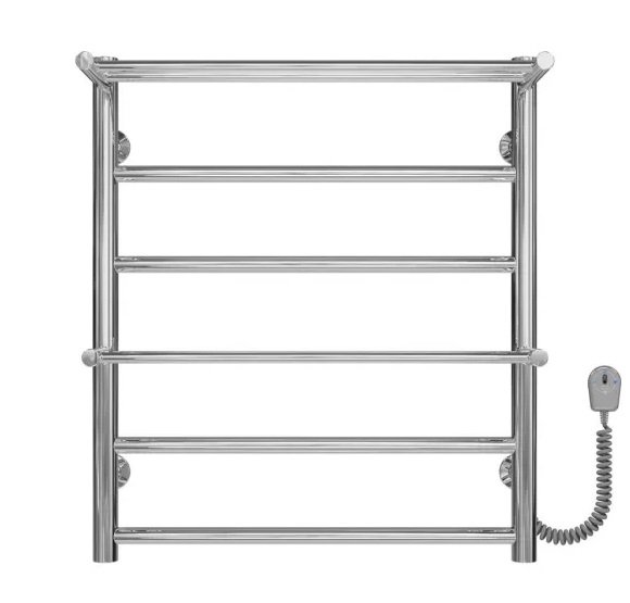 Электрический полотенцесушитель Deffi Терма Плюс П6 500х600 правое подключение хром C.TA.60.50.6.E.C.R.5