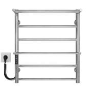 Електрична сушарка для рушників Deffi Терма Плюс П6 500х600 ліве підключення JD03 хром C.TA.60.50.6.E.C.L.1