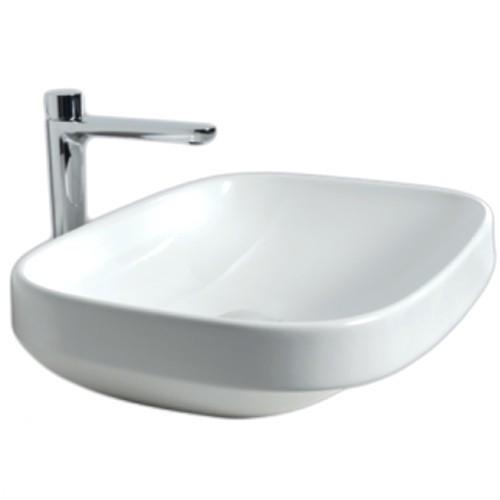 Раковина для ванной Hatria Abito 58x45 см фаянс белый матовый A0YXXA25