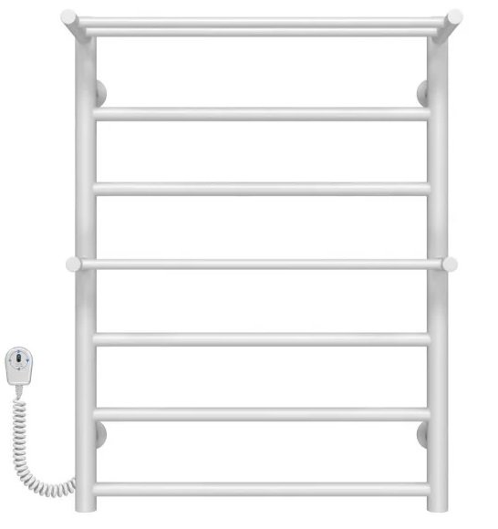 Електрична сушарка для рушників Deffi Терма Плюс П7 500х700 ліве підключення білий C.TA.70.50.7.E.W.L.5