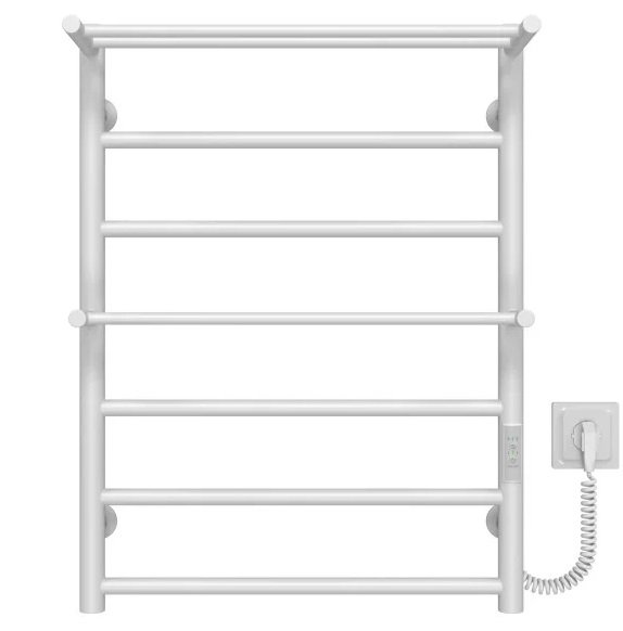 Электрический полотенцесушитель Deffi Терма Плюс П7 500х700 правое подключение WD03 белый C.TA.70.50.7.E.W.R.3