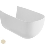 Наружный керамический корпус на унитаз или биде Hatria Abito керамика бежевый A0YXX812