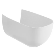 Наружный керамический корпус на унитаз или биде Hatria Abito керамика белый глянцевый 00YXX801