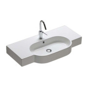 Раковина для ванної Hatria Area 90х45 см кераміка білий 00YXA001