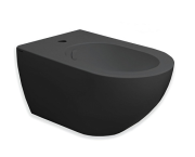 Биде подвесное Hatria Centrica 35,5х55 см фаянс черный матовый A0Y9DB02