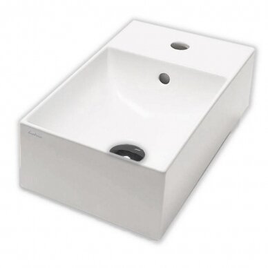 Раковина для ванної Hatria Bahia 13 45x25 см кераміка білий глянцевий BH0450250011TS0