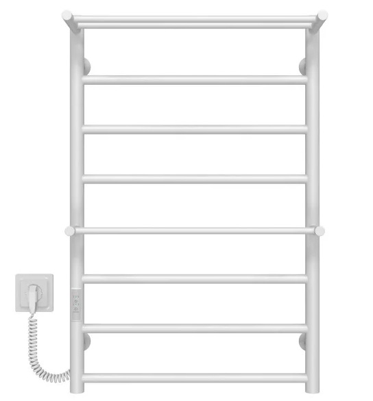 Электрический полотенцесушитель Deffi Терма Плюс П8 500х800 левое подключение WD03 белый C.TA.80.50.8.E.W.L.3