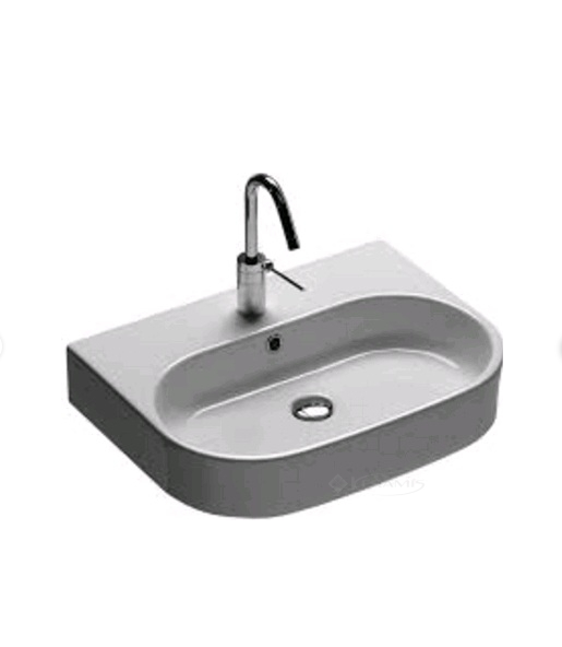 Раковина для ванної Hatria Area 60х45 см кераміка білий 00Y0UH01