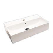 Раковина для ванної Hatria Bahia 13 60х46,5 см кераміка білий глянцевий BH0600465011TS0