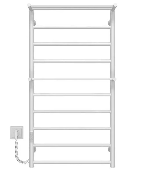 Електрична сушарка для рушників Deffi Терма Плюс П10 500х1000 ліве підключення WD03 білий C.TA.100.50.10.E.W. L.3