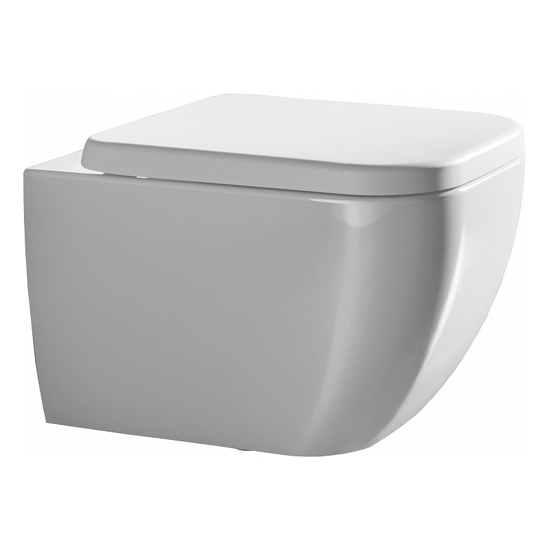 Унітаз підвісний Hatria Bianca 52х36 см санітарна кераміка білий глянцевий 00Y1X401