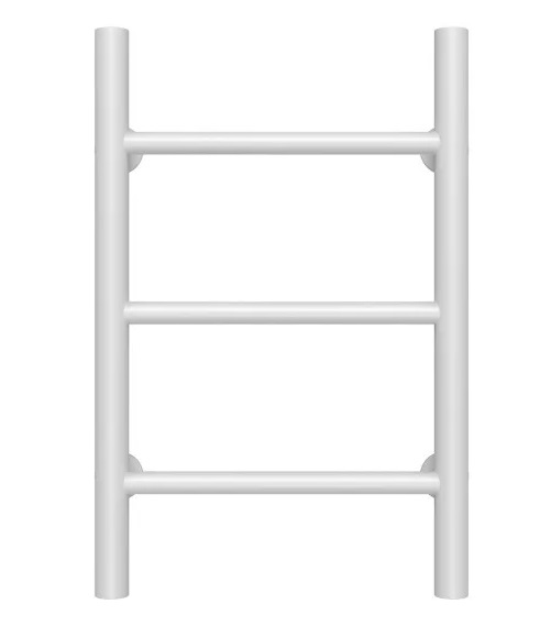 Сушка для рушників водяна Deffi Оріон П3 200х500 нижнє підключення білий C.OR.50.20.3.W.A