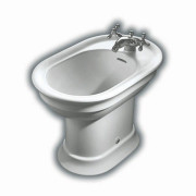 Биде напольное Hatria Dolcevita 59,5х37 см санитарный фарфор белый 00Y0ET01