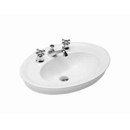 Раковина для ванної Hatria Dolcevita 65х48 см санітарний фарфор білий 00Y0PL01