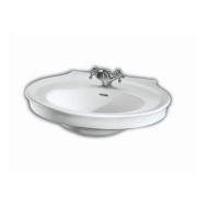 Раковина для ванної Hatria Dolcevita 75х57,5 см санітарний фарфор білий 00Y0EW01