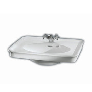 Раковина для ванної Hatria Dolcevita 75х57,5 см санітарний фарфор білий 00Y0EJ01