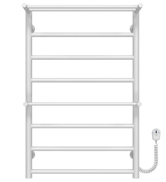 Электрический полотенцесушитель Deffi Терма Плюс П8 500х800 правое подключение белый C.TA.80.50.8.E.W.R.5