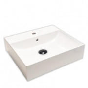 Раковина для ванної Hatria Bahia 13 50х46,5 см кераміка білий глянцевий BH0500465010TS0