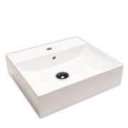 Раковина для ванної Hatria Bahia 13 50х46,5 см кераміка білий глянцевий BH0500465010TS0