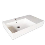 Раковина для ванної Hatria Bahia 13 80х46,5 см кераміка білий глянцевий BHD800465011TS0