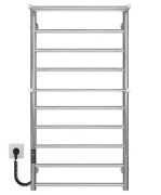 Електрична сушарка для рушників Deffi Терма Плюс П10 500х1000 ліве підключення JD03 хром C.TA.100.50.10.E.C.L.1